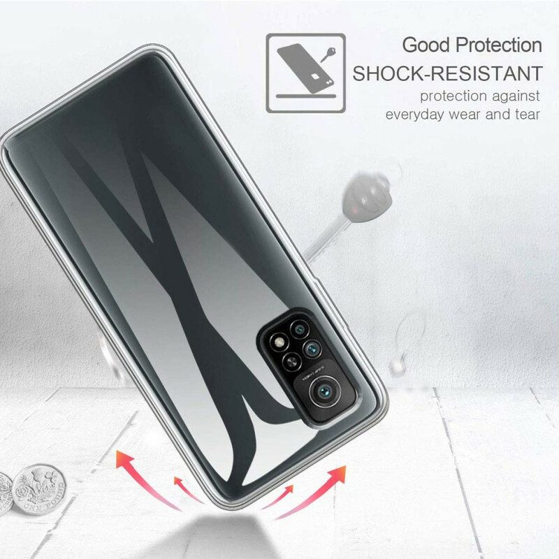 Cover Xiaomi Mi 10T / 10T Pro Combo E Schermo In Vetro Temperato