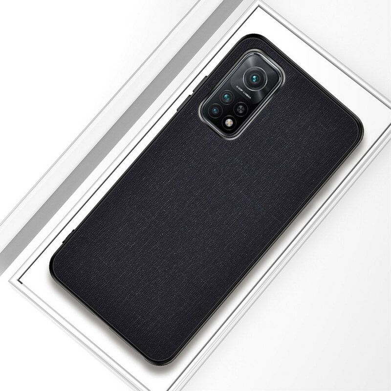 Cover Xiaomi Mi 10T / 10T Pro Design Ibrido In Tessuto