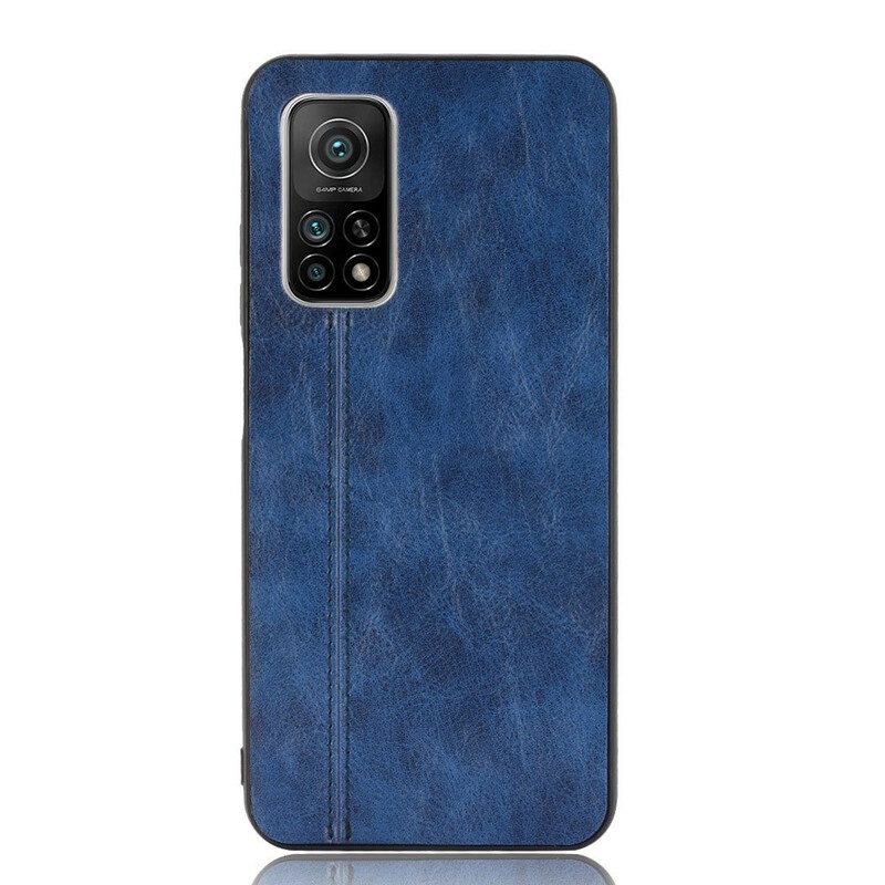 Cover Xiaomi Mi 10T / 10T Pro Effetto Pelle Couture