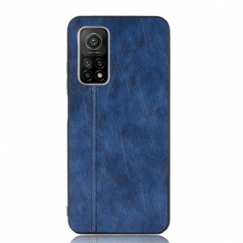 Cover Xiaomi Mi 10T / 10T Pro Effetto Pelle Couture