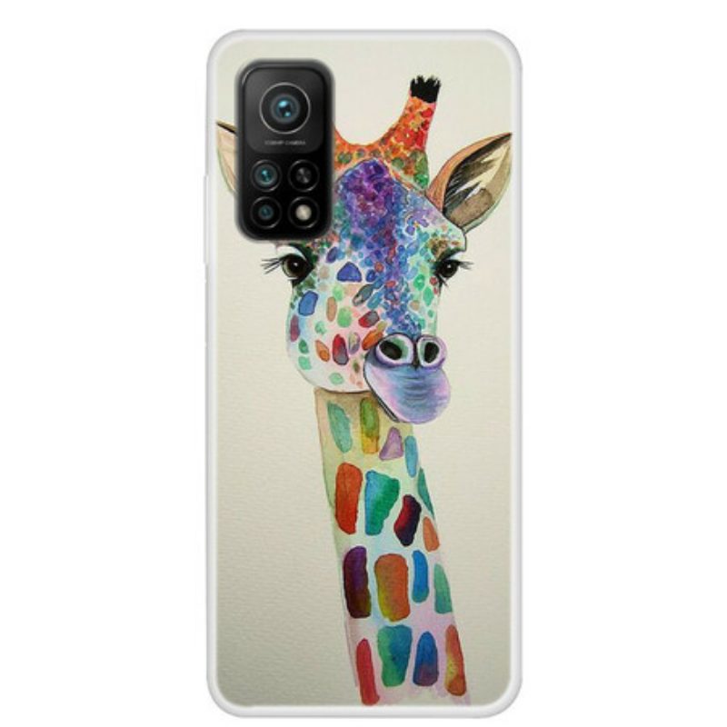 Cover Xiaomi Mi 10T / 10T Pro Giraffa Colorata