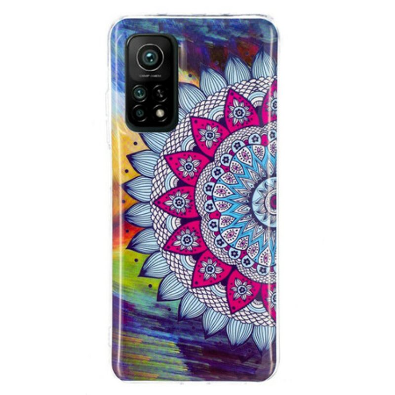 Cover Xiaomi Mi 10T / 10T Pro Mandala Colorato Fluorescente