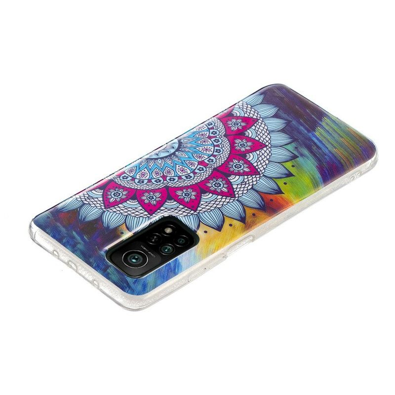 Cover Xiaomi Mi 10T / 10T Pro Mandala Colorato Fluorescente