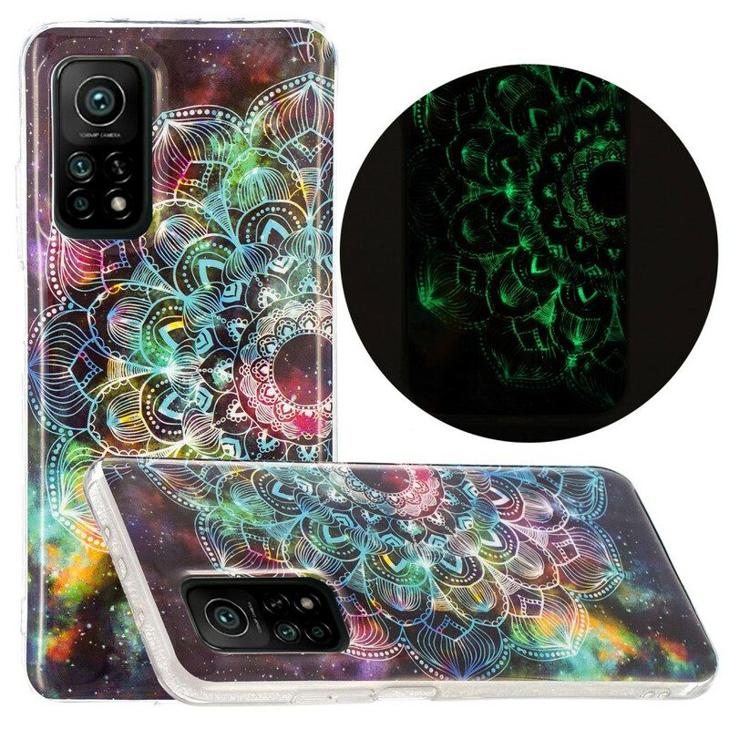 Cover Xiaomi Mi 10T / 10T Pro Serie Floreale Fluorescente