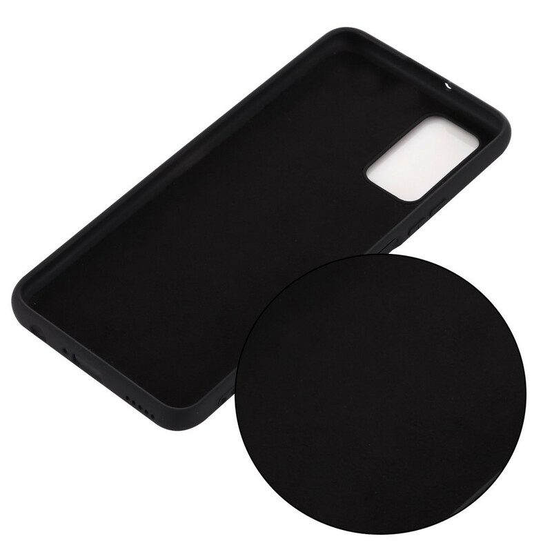 Cover Xiaomi Mi 10T / 10T Pro Silicone Liquido Con Cordino