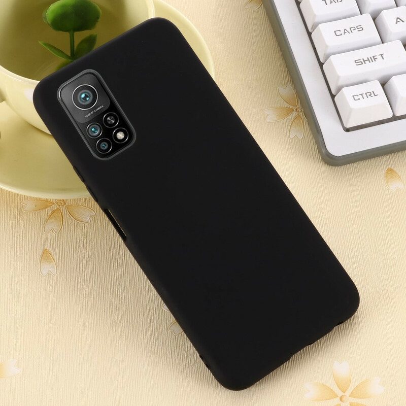 Cover Xiaomi Mi 10T / 10T Pro Silicone Liquido Con Cordino