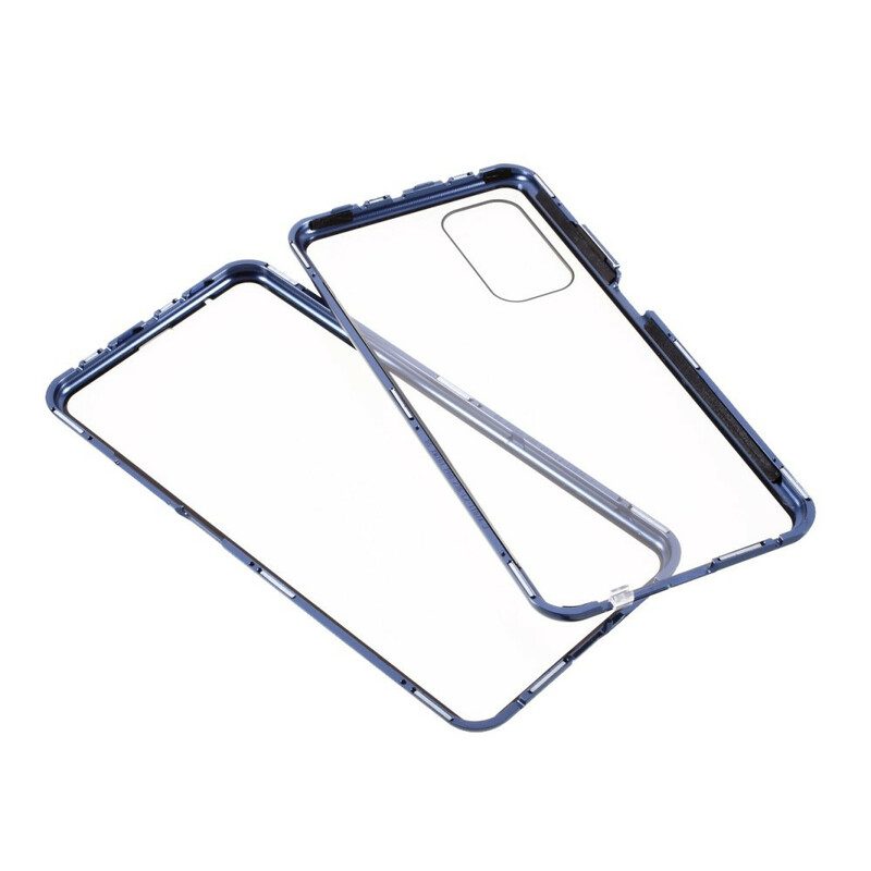 Cover Xiaomi Mi 10T / 10T Pro Vetro Temperato Anteriore E Posteriore E Metallo