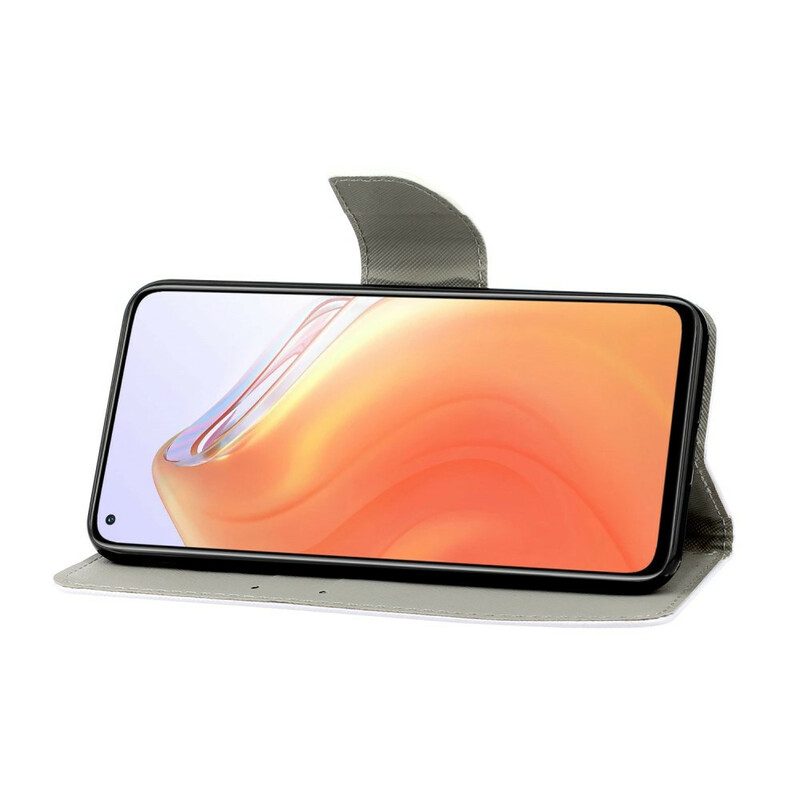 Custodia A Portafoglio Xiaomi Mi 10T / 10T Pro Grafica Rosa