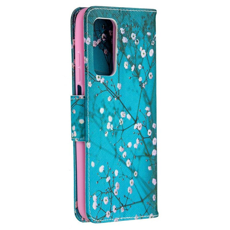 Custodia in pelle Xiaomi Mi 10T / 10T Pro Albero In Fiore