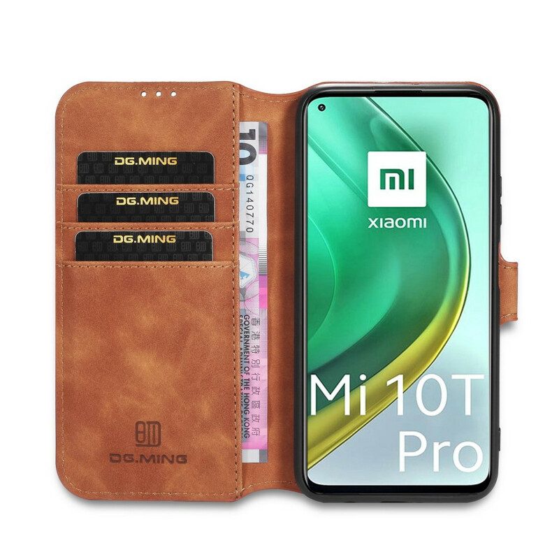 Custodia in pelle Xiaomi Mi 10T / 10T Pro Dg.ming Retro