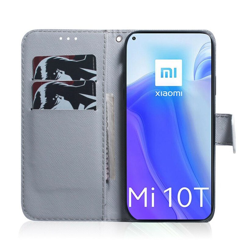 Custodia in pelle Xiaomi Mi 10T / 10T Pro Sguardo Canino