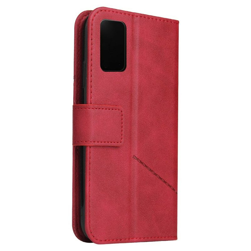 Custodia in pelle Xiaomi Mi 10T / 10T Pro Similpelle Fantasia Metallo Gq.utrobe