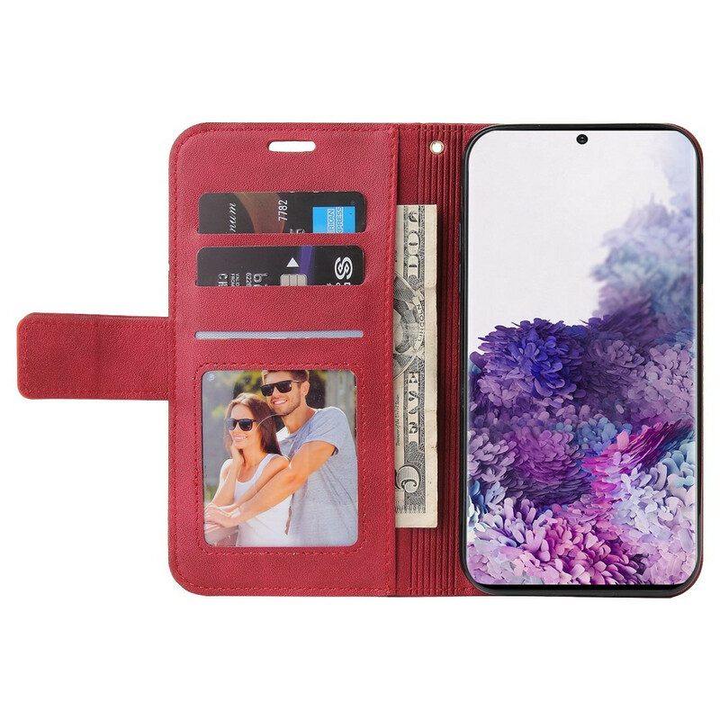 Custodia in pelle Xiaomi Mi 10T / 10T Pro Similpelle Fantasia Metallo Gq.utrobe