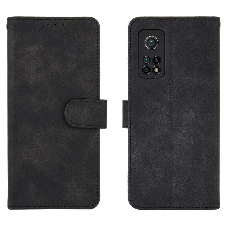 Custodia in pelle Xiaomi Mi 10T / 10T Pro Tocco Di Pelle