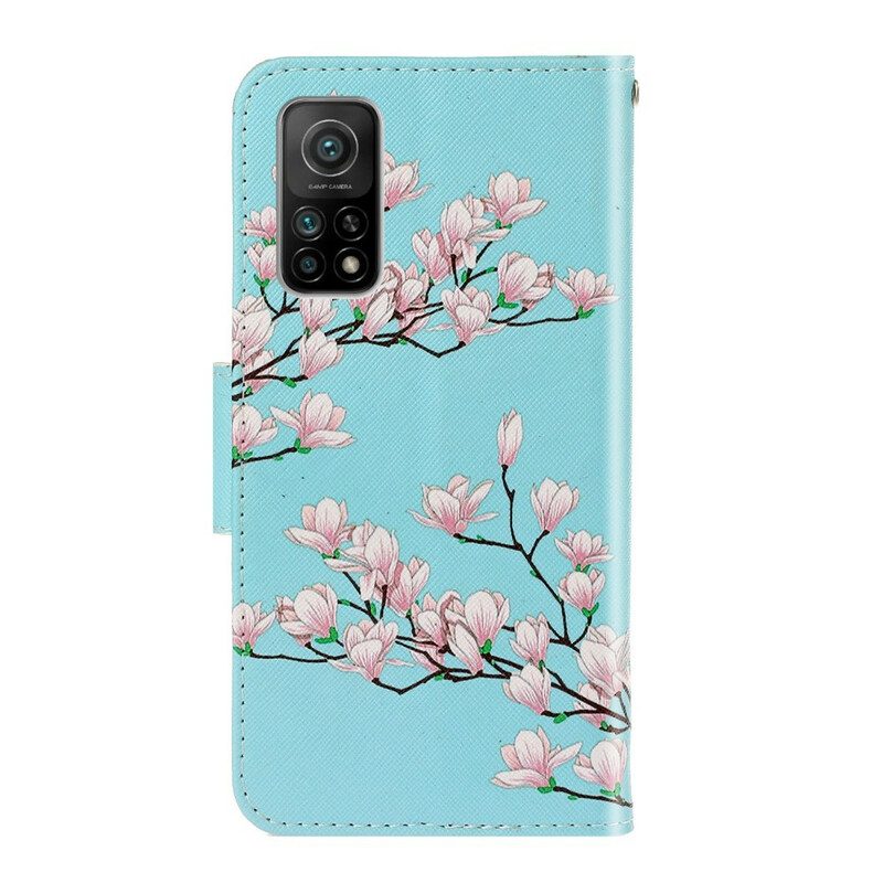 Folio Cover Xiaomi Mi 10T / 10T Pro Arbusto Strappy