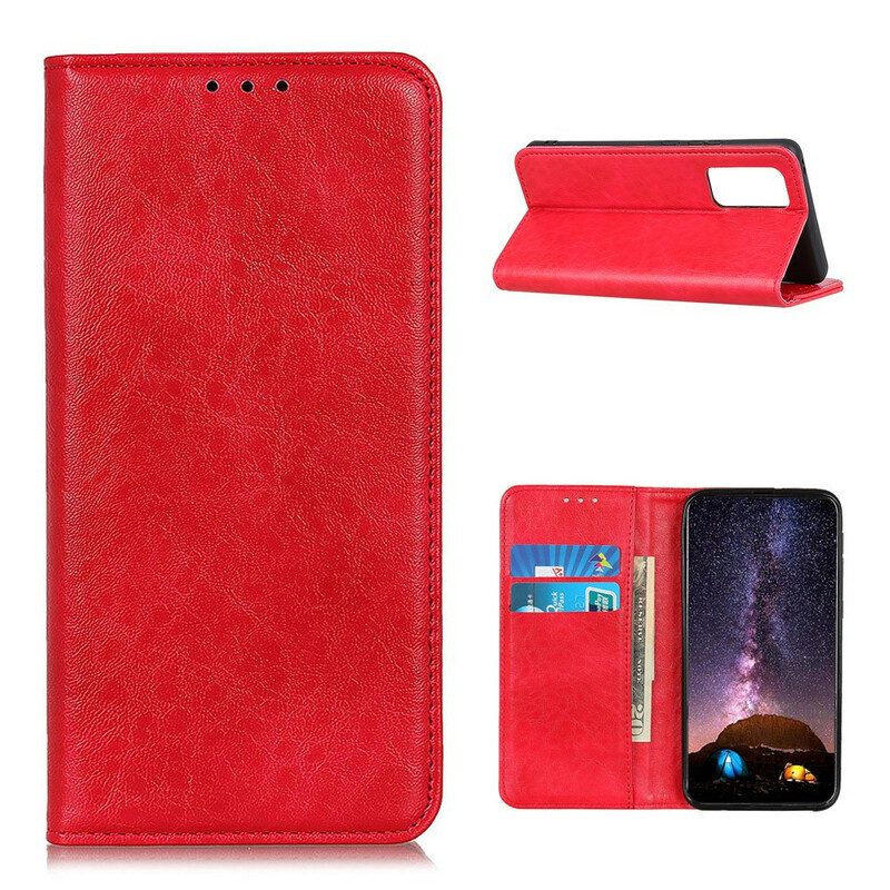 Folio Cover Xiaomi Mi 10T / 10T Pro Custodia in pelle Crosta Di Pelle Testurizzata