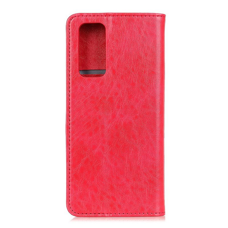 Folio Cover Xiaomi Mi 10T / 10T Pro Custodia in pelle Crosta Di Pelle Testurizzata