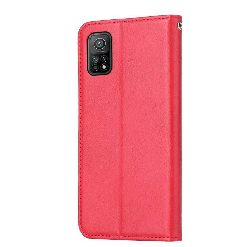 Folio Cover Xiaomi Mi 10T / 10T Pro Custodia in pelle Portacarte In Ecopelle