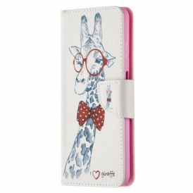 Folio Cover Xiaomi Mi 10T / 10T Pro Giraffa Intelligente