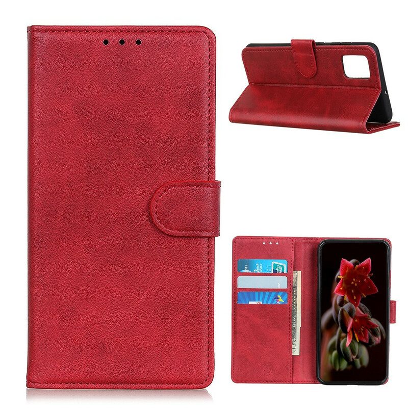 Folio Cover Xiaomi Mi 10T / 10T Pro Retro Effetto Pelle Opaca