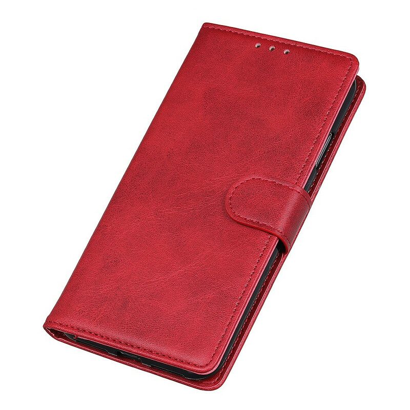 Folio Cover Xiaomi Mi 10T / 10T Pro Retro Effetto Pelle Opaca