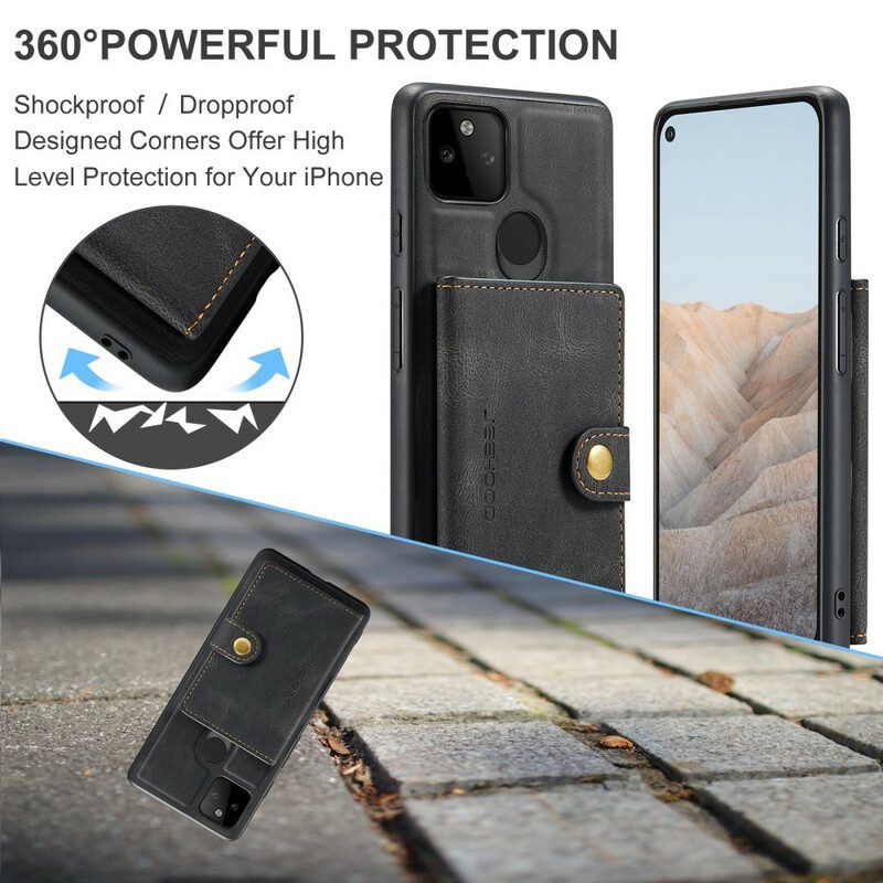 Cover Google Pixel 5A Portacarte Staccabile