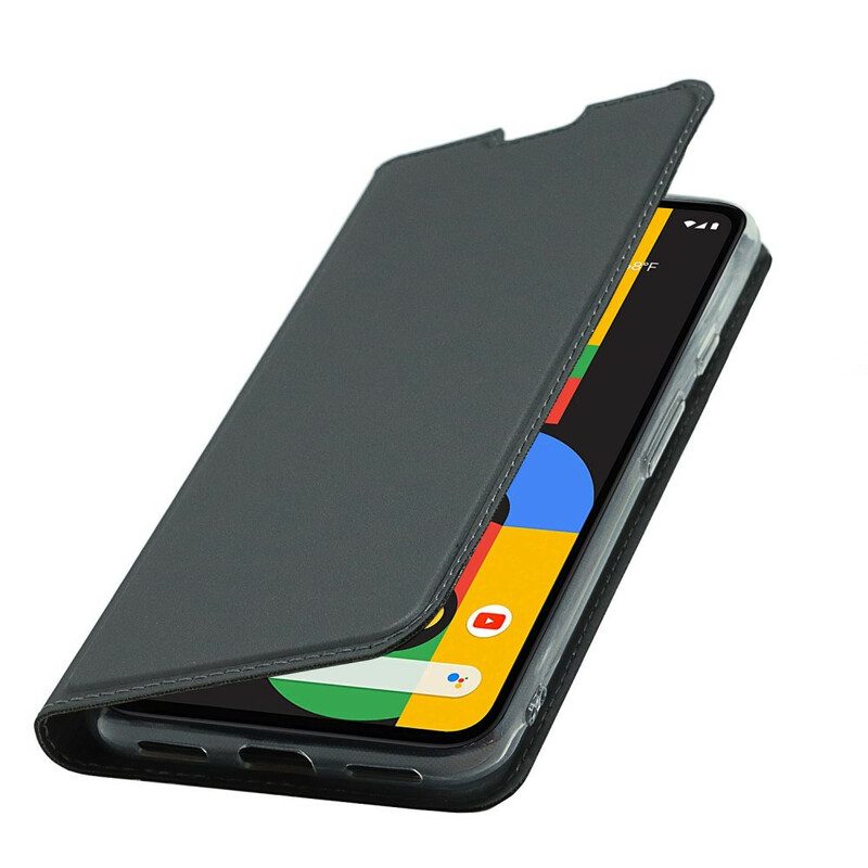 Folio Cover Google Pixel 5A Custodia in pelle Chiusura Magnetica