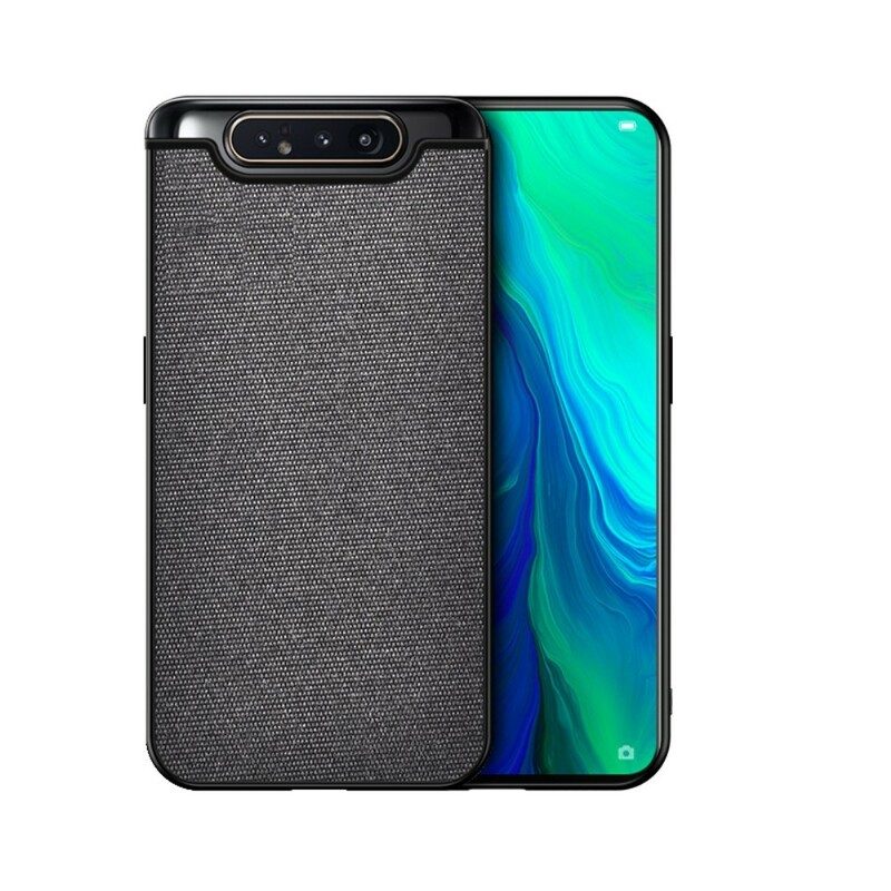 Cover Samsung Galaxy A80 / A90 Effetto Pelle E Tessitura