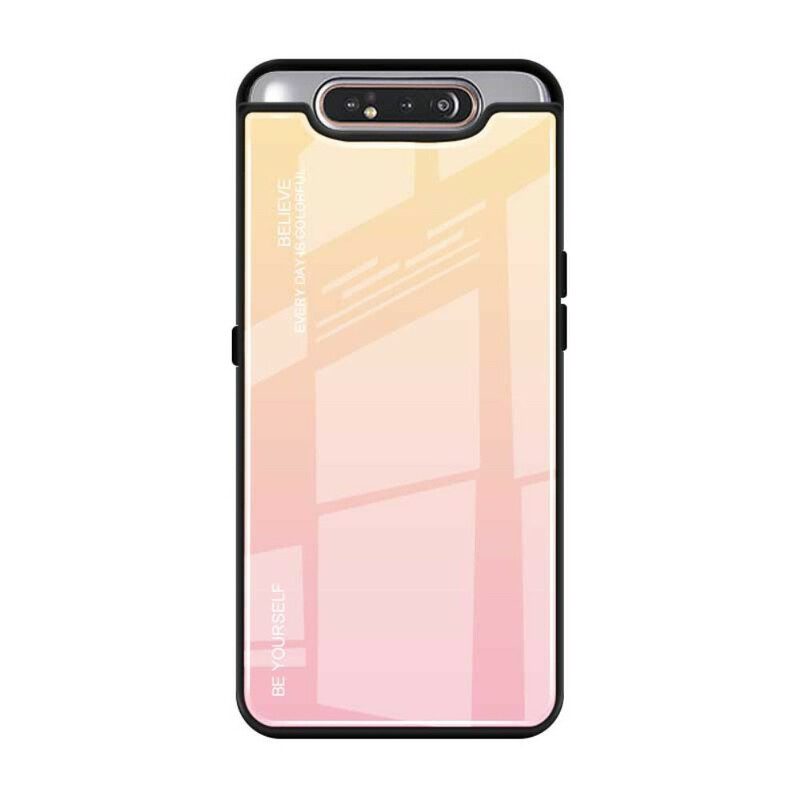 Cover Samsung Galaxy A80 / A90 Vetro Temperato Sii Te Stesso