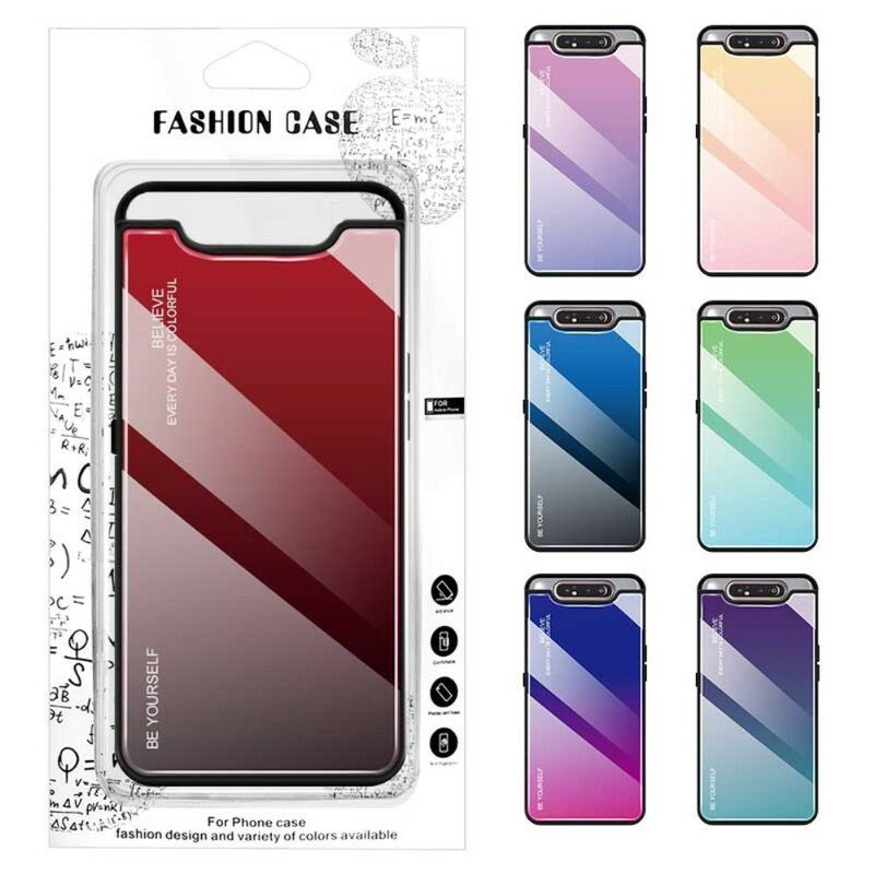 Cover Samsung Galaxy A80 / A90 Vetro Temperato Sii Te Stesso