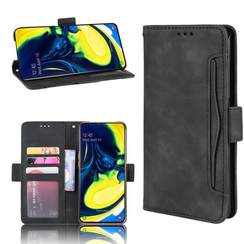 Custodia in pelle Samsung Galaxy A80 / A90 Classe Premier Multi-carta