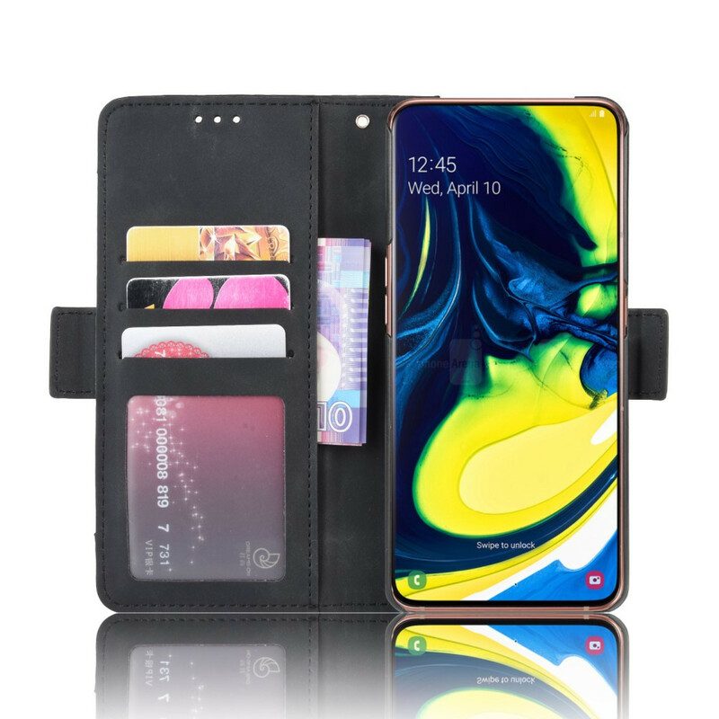 Custodia in pelle Samsung Galaxy A80 / A90 Classe Premier Multi-carta