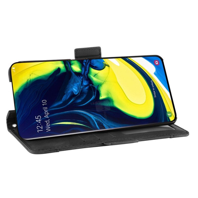 Custodia in pelle Samsung Galaxy A80 / A90 Classe Premier Multi-carta