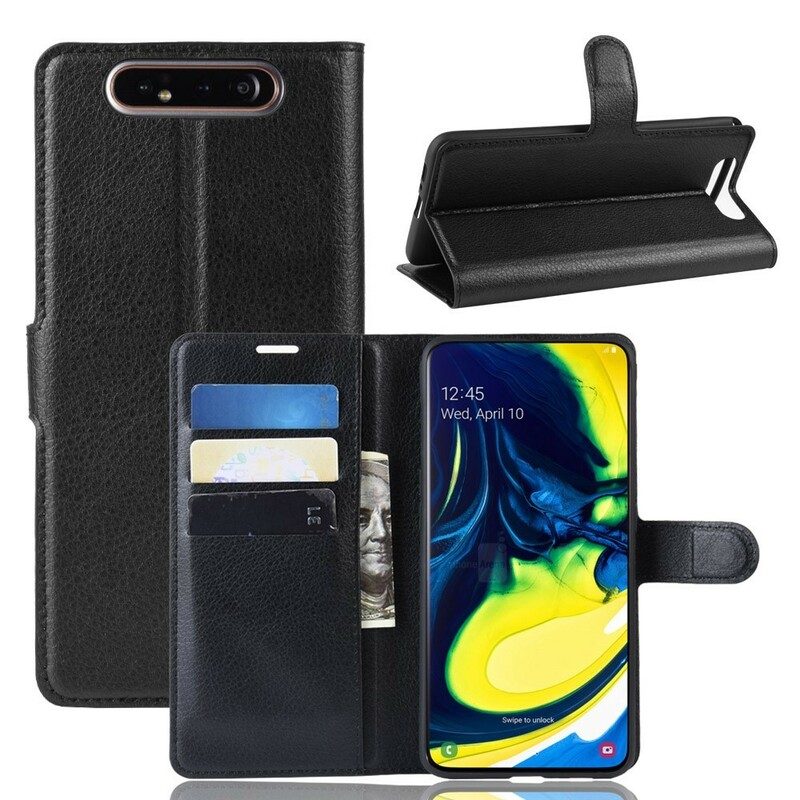 Custodia in pelle Samsung Galaxy A80 / A90 Ecopelle Retrò