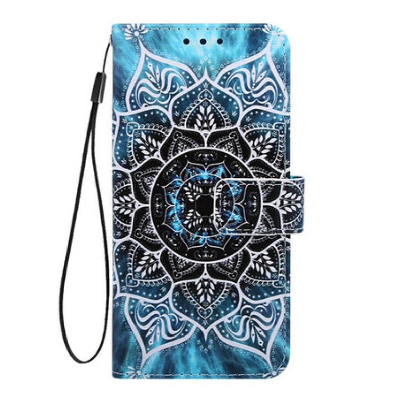 Custodia in pelle Samsung Galaxy A80 / A90 Mandala Nel Cielo