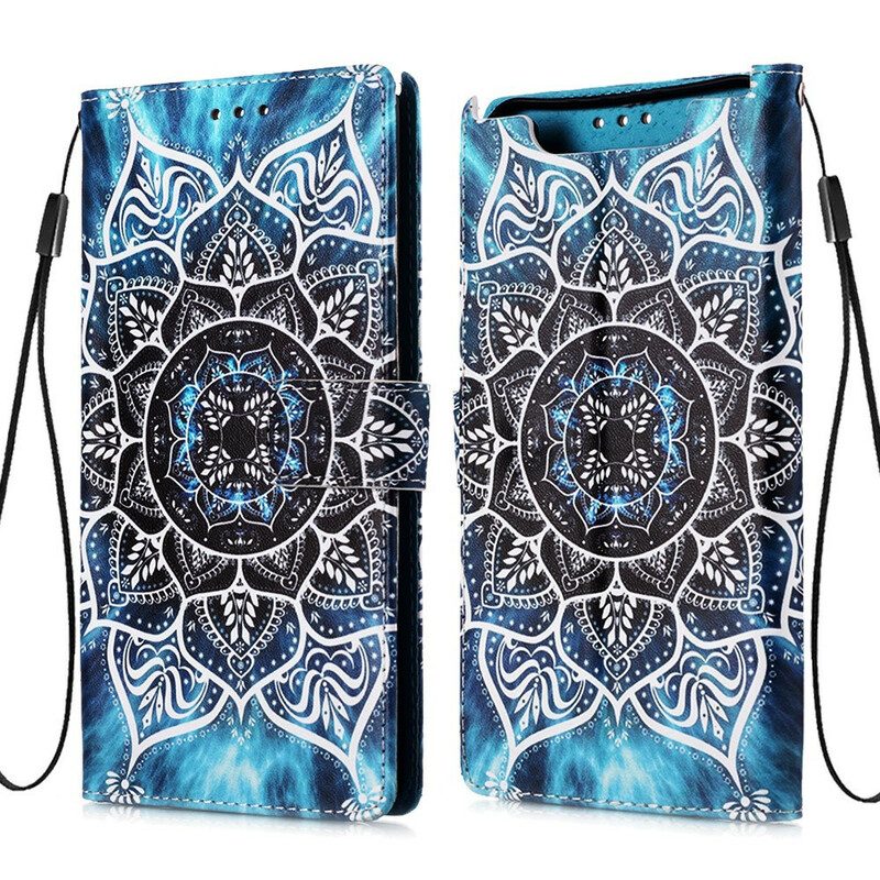 Custodia in pelle Samsung Galaxy A80 / A90 Mandala Nel Cielo