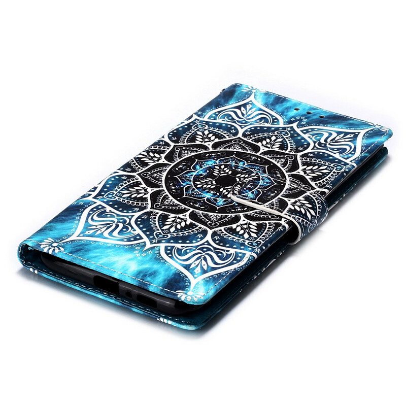 Custodia in pelle Samsung Galaxy A80 / A90 Mandala Nel Cielo