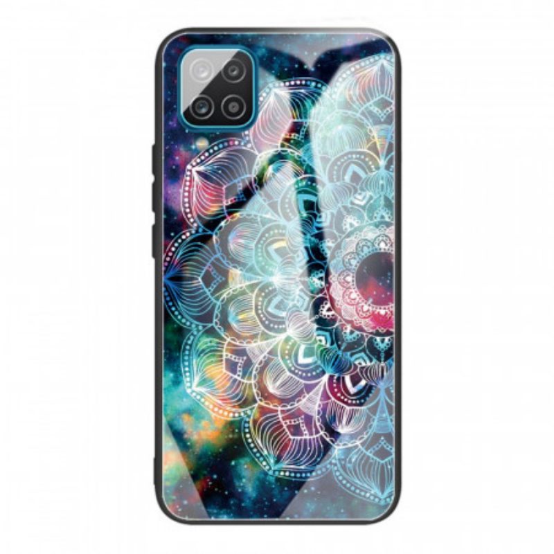 Cover Samsung Galaxy M32 Mandala In Vetro Temperato