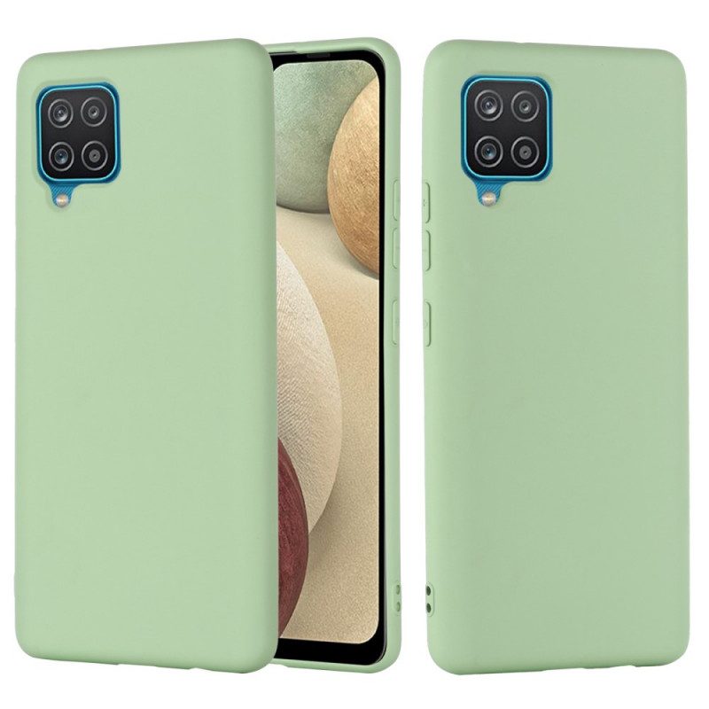 Cover Samsung Galaxy M32 Silicone Liquido Con Cordino