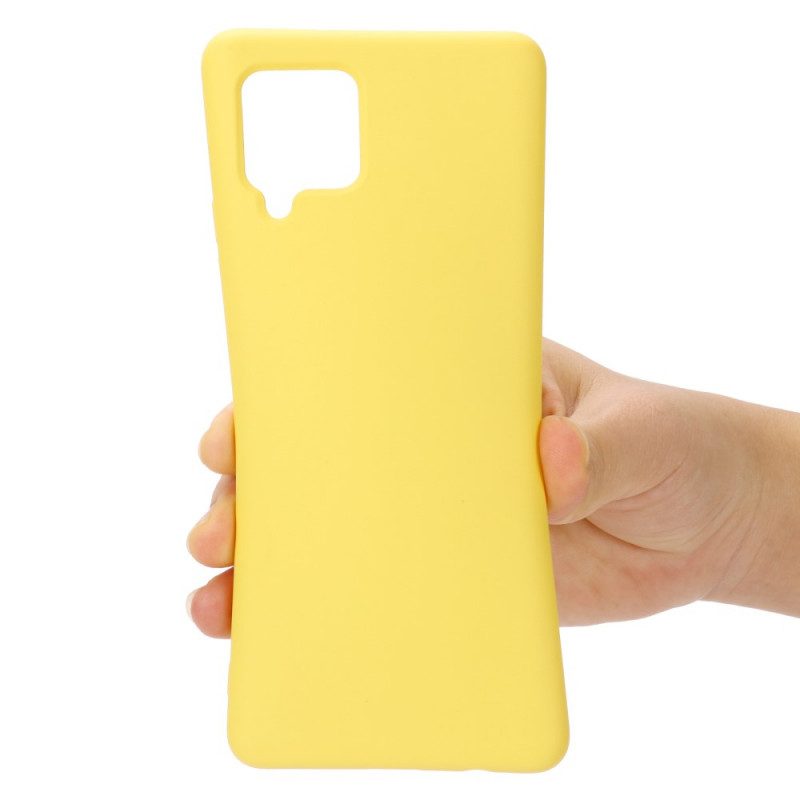 Cover Samsung Galaxy M32 Silicone Liquido Con Cordino