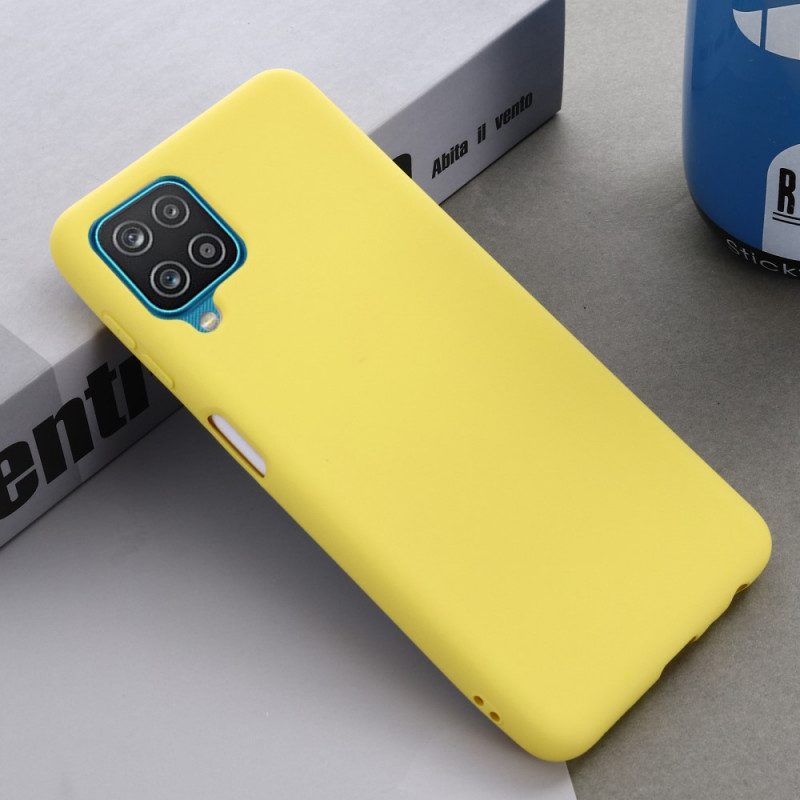 Cover Samsung Galaxy M32 Silicone Liquido Con Cordino