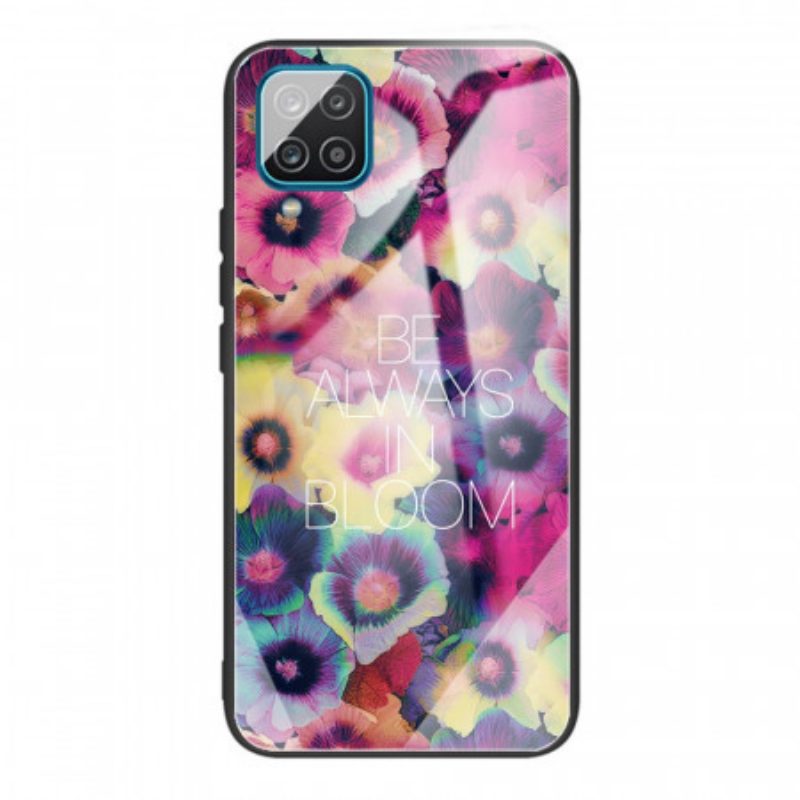 Cover Samsung Galaxy M32 Vetro Temperato Be Always In Bloom