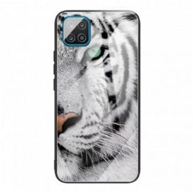 Cover Samsung Galaxy M32 Vetro Temperato Tigre