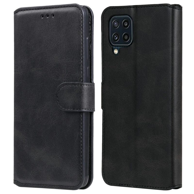 Custodia in pelle Samsung Galaxy M32 Classico