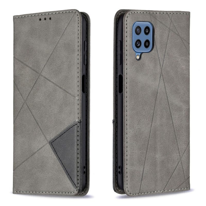 Folio Cover Samsung Galaxy M32 Custodia in pelle Stile D'artista