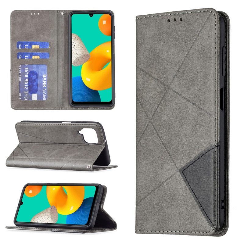 Folio Cover Samsung Galaxy M32 Custodia in pelle Stile D'artista