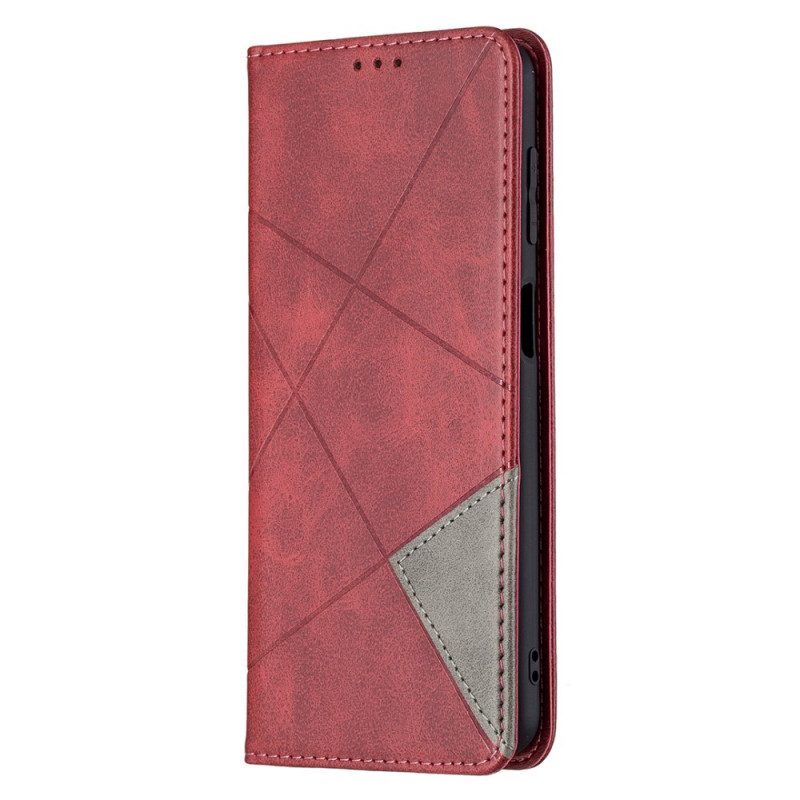 Folio Cover Samsung Galaxy M32 Custodia in pelle Stile D'artista