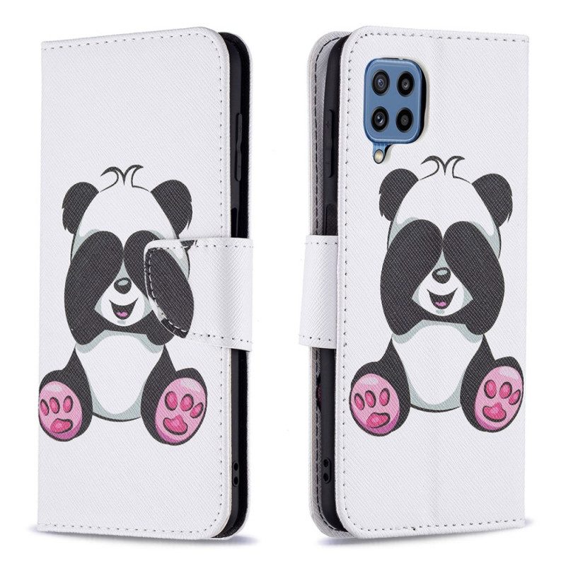 Folio Cover Samsung Galaxy M32 Divertimento Panda