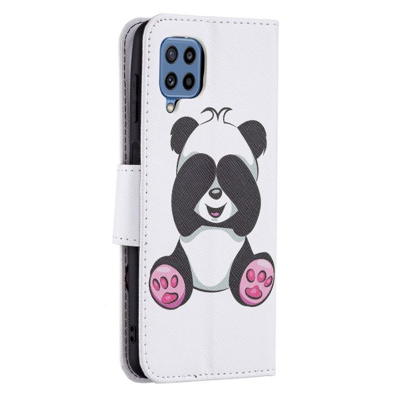 Folio Cover Samsung Galaxy M32 Divertimento Panda