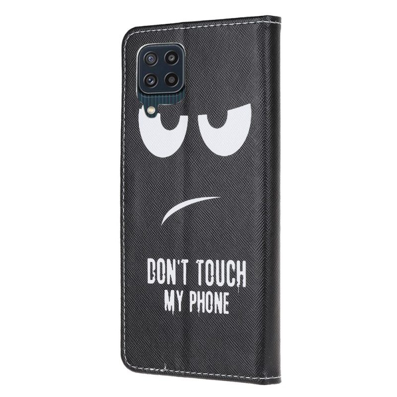 Folio Cover Samsung Galaxy M32 Non Toccare Il Mio Telefono